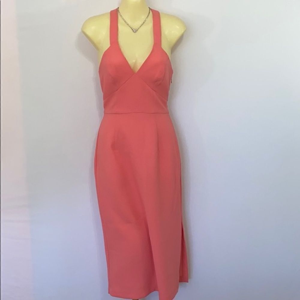 BCBGeneration Dress Sherbet Sheath NWT 4